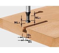 Festool T-Nutfräser HW S8 D10,5/NL13 - 491035