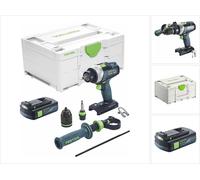Festool TDC 18/4 I-Basic Perceuse-visseuse sans fil 18 V 75 Nm Brushless + 1x batterie 3,0 Ah + Systainer - sans chargeur