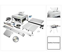 Festool TKS 80 EBS Set Scie circulaire de table 2200 Watt 254 mm ( 575828 ) + lame de scie circulaire Panther PW24 ( 575974 ) + 1x cartouche KT-TKS 80 ( 575851 )