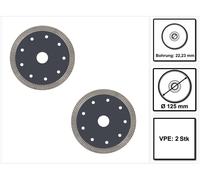 Festool TL-D125 PREMIUM Disque de tronçonnage diamant 125x1,2x22,23mm pour béton et pierre naturelle pour DSC-AGC 18-125, AGC 18-125, DSC-AG 125 FH, AGP 125 ( 2x 769162 )