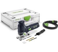 Festool TRION PS 300 EQ-Plus Scie sauteuse pendulaire 720 W ( 576041 ) + Systainer + 2x Lames de scie + Protection anti-éclats - successeur du 576615