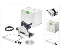 Festool TS 55 FEBQ-Plus-PA Scie plongeante 1200 W 160 mm + guide parallèle PA-TS 55 + Systainer