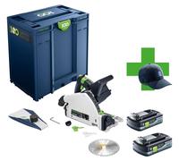 Festool TSC 55 KEB-Basic 100Y Limited Edition Scie plongeante sans fil 18 / 36 V ( 2x 18 V ) 160 mm Brushless + 2x batterie 4,0 Ah + Systainer - sans chargeur
