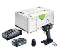 Festool TXS 18-Basic Perceuse-visseuse sans fil 18 V 40 Nm Brushless + 1x batterie 4,0 Ah + chargeur rapide + Systainer
