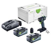 Festool TXS 18-Basic Perceuse-visseuse sans fil 18 V 40 Nm Brushless + 2x batterie 8,0 Ah + chargeur rapide + Systainer