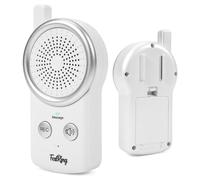 FESTRING Enregistreur vocal mémo des années 50 avec lecture, petit enregistreur simple pour enfants et personnes âgées, dictaphone enregistrable avec 2 boutons, mini boîte vocale pour prise de notes