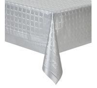Fêter et recevoir Nappe Papier DAMASSÉ Rouleau 1.18X20M Argent