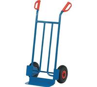 Fetra B1115L, chariot de manutention en acier, modèle B1115L, pneus pneumatiques, capacité de charge : 250 kg