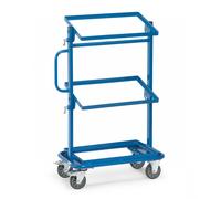 Fetra Chariot d'appoint avec cadre ouvert inclinable