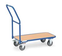 fetra Chariot de manutention fetra 1200 charge max. 250kg, roues à bandage TPE, 1 dossier Quantité:1