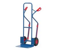 fetra Diable en tube d'acier fetra B1331L roues gonflables, charge max. 300 kg Quantité:1
