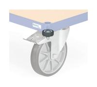 fetra fetra - 4 roulettes déflectrices 50 mm pour matériel de transport Quantité:1