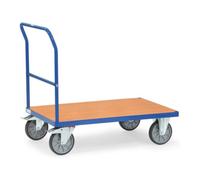 fetra fetra Chariot à barre de poussée 2502, capacité de charge 600kg, pneus TPE, 1 barre de poussée Quantité:1