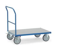 fetra fetra Chariot à barre de poussée 2503 avec plate-forme en PVC dur Quantité:1