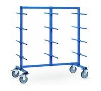 fetra fetra Chariot à bras portants 4625 - force 500kg pneus TPE Quantité:1