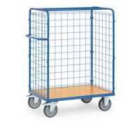 fetra fetra Chariot à paquets 8481-1 parois grillagées - charge max. 600kg pneus TPE Quantité:1