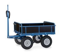 fetra fetra Chariot à plateau 6454PZ avec œillet de traction bleu poudré Quantité:1