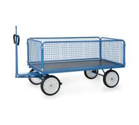 fetra fetra Chariot à plateau manuel 6436V avec anneau d'attelage Quantité:1