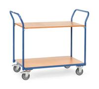 fetra fetra chariot à plateaux 1600, capacité de charge 200kg pneus TPE, 2 plateaux, 2 poignées de poussée Quantité:1
