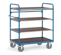 fetra fetra Chariot à plateaux 18203 - charge max. 1200kg Pneus élastiques Quantité:1