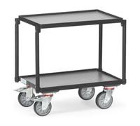 fetra fetra Chariot à plateaux 2 plateaux avec rebord- Grey Edition Quantité:1