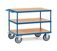 fetra fetra Chariot à plateaux 2423 - charge max. 600kg pneus TPE Quantité:1