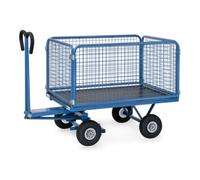fetra fetra Chariot à plateaux 6433P, revêtement poudre, RAL 5007 Quantité:1
