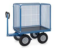 fetra fetra Chariot à plateaux 6444P, revêtement poudre RAL 5007 Quantité:1