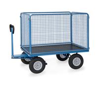 fetra fetra Chariot à plateaux 6445P, revêtement poudre RAL 5007 Quantité:1
