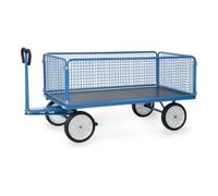 fetra fetra Chariot à plateaux manuels 6436V - charge max. 1250kg pneus pleins Quantité:1