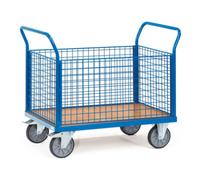 fetra fetra Chariot à quatre parois 1553 - charge max. 600kg pneus TPE Quantité:1