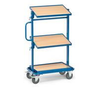 fetra fetra Chariot d'appoint 32911 - avec tablettes - charge max. 200kg pneus TPE Quantité:1