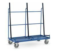 fetra fetra Chariot porte-panneaux 4454 - simple face - charge max. 1200kg Pneus élastiques Quantité:1
