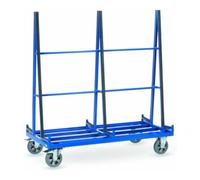 fetra fetra Chariot porte-panneaux 4475-bilatéral - charge max. 1200kg Pneus pleins élastiques Quantité:1