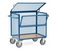 fetra fetra Chariot pour bacs en fil métallique 2763 - charge max. 600kg Pneus TPE Quantité:1