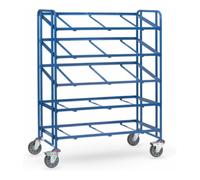 fetra fetra Chariot pour bacs européens 1383 - cadre ouvert - charge max. 250 kg pneus TPE Quantité:1