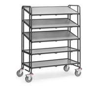 fetra fetra Chariot pour bacs européens 1384/7016 avec plateaux Grey Edition Quantité:1
