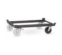fetra fetra Chariot pour palettes 23891/7016 pour rouleurs Grey Edition Quantité:1