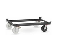 fetra fetra Chariot pour palettes 23891/7016 pour rouleurs Grey Edition Quantité:1