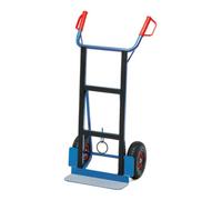 fetra fetra Diable pour appareils 11040, capacité de charge 350kg, pelle 15x45cm, pneus gonflables Quantité:1