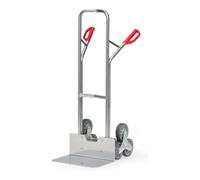 fetra fetra Diable pour escaliers en aluminium 1326 3-bras. roue-étoile - charge max. 200kg pelle 30x48cm Quantité:1