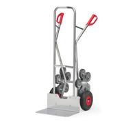 fetra Fetra Diable pour escaliers en aluminium 1328 5-bras. roue-étoile - charge max. 200kg pelle 30x48cm Quantité:1