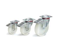 fetra fetra Roulette pivotante avec frein 200x50mm - force 350kg Quantité:1