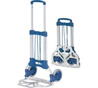 Fetra Rouleur de colis hauteur 1090 mm, avec roues en polymère 170 x 35 mm, pliable
