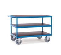 Fetra Super-MultiVario-Transporter Chariot à plateaux à 3 niveaux 1200x800 mm
