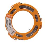 Simpson Feuillard perforé en acier FB20 – 20 mm x 10 m x ép. 0,9 mm galvanisé