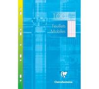 Feuille A4 - CLAIREFONTAINE - Grand carreaux - 90g - Étui de 50 - 100 pages