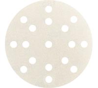 Feuille abrasive adhésive D.125mm K.P.120 Couleur Multilochage 50 pces. Metabo