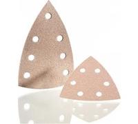 6136251 Feuilles abrasives triangulaires 88x93mm grain 40 boîte 50