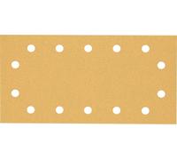 Feuille abrasive Bosch 115x230mm, K80, 50 pièces 14 trous, C470, Wood+Paint EXPERT (2608900944)